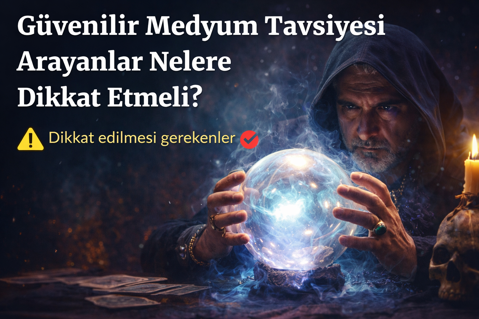 Güvenilir medyum tavsiyesi arayan kişiler için gerçek medyum seçerken dikkat edilmesi gerekenler